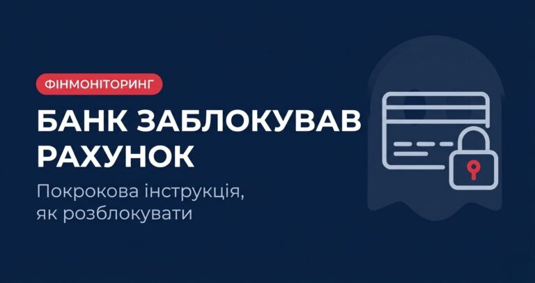 банк заблокував рахунок