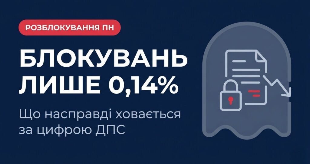 блокування податкових накладних