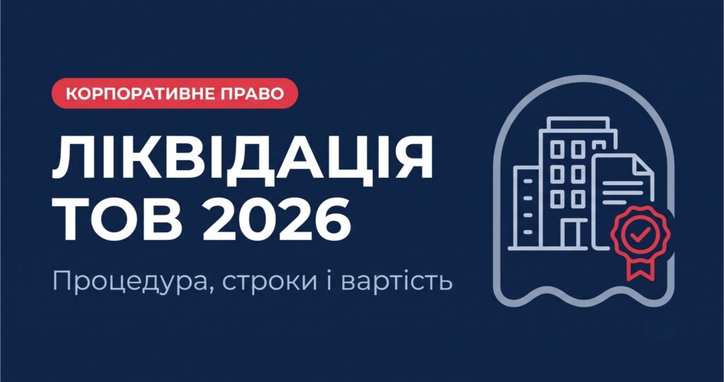 ліквідація тов 2026